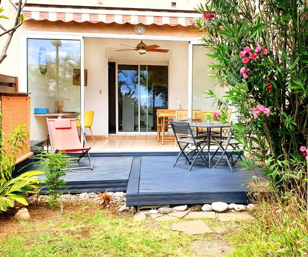 Le Jardin Des Tuit Tuit * Vue Mer * Cozy Saint-Leu Luaran gambar